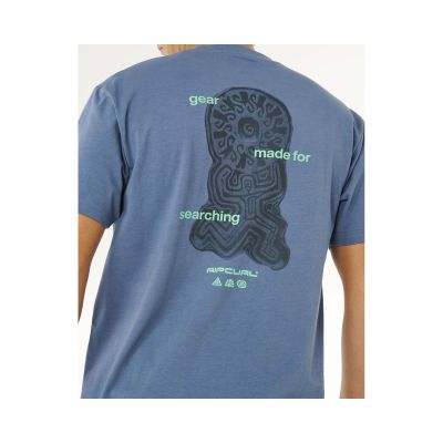 5. Herren-T-Shirt „RIP CURL Search Sundial“ Blau
