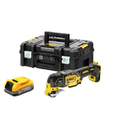 DEWALT 18V DCS356E1T 1x1,7Ah POWERSTACK MULTITOOL, OHNE LADEGERÄT, TSTAK