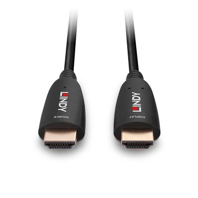LINDY 40m Hybrid-Glasfaser-HDMI-Kabel 8K60