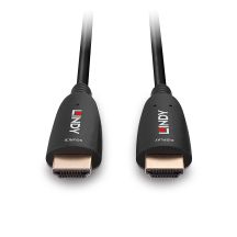 LINDY 40m Hybrid-Glasfaser-HDMI-Kabel 8K60