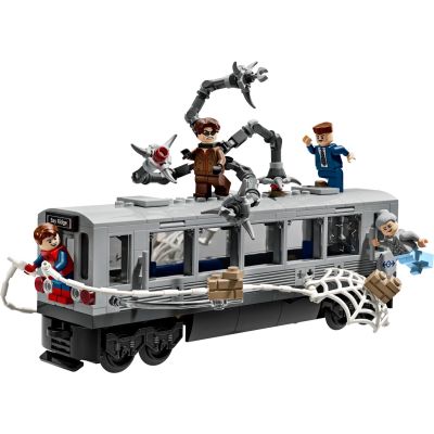 8. LEGO Marvel 76321 Spider-Man vs. Doc Ock U-Bahn-Szene