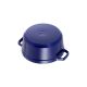 3. Staub 40510-283-0 Kasserolle 3,8 l Blau