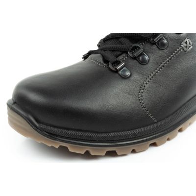 6. Grisport Herren-Trekkingschuhe Nero oliato SPO-TEX Leder schwarz