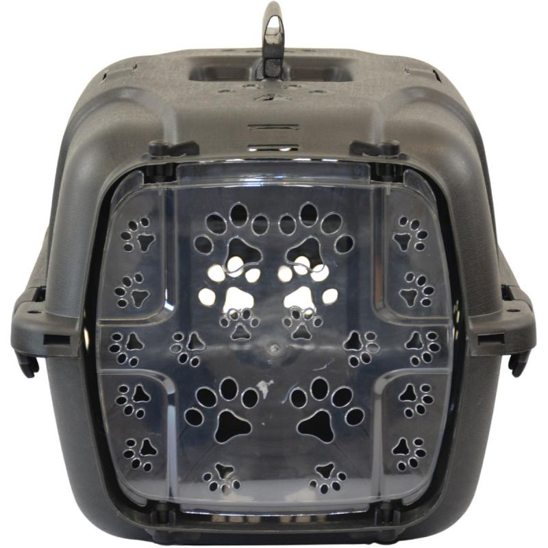 5. Haustiertransportbox 48 x 32 x 30 cm – Schwarz