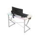 4. Huzaro Hero 1.7 RGB Weißer Gaming-Schreibtisch