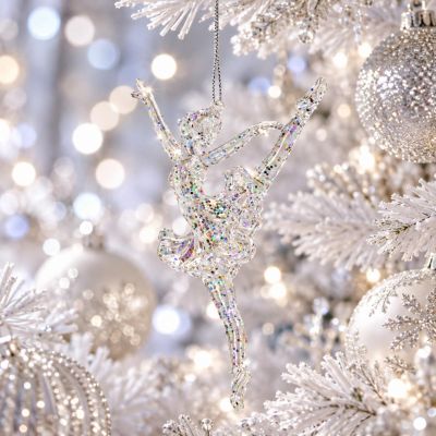 4. Sicherer Kunststoff-Weihnachtsbaumschmuck „Ballerina“ 15,5 cm MICA