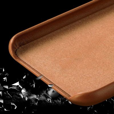 4. ECO Leather Öko-Leder case schutzhülle hülle für iPhone 12 mini rosa