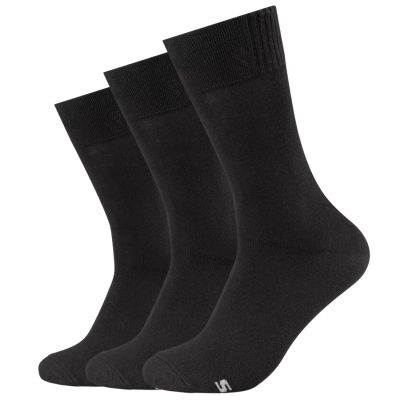 Skechers 3er-Pack Herren Basic Socken SK41007-9999 Schwarz 39-42