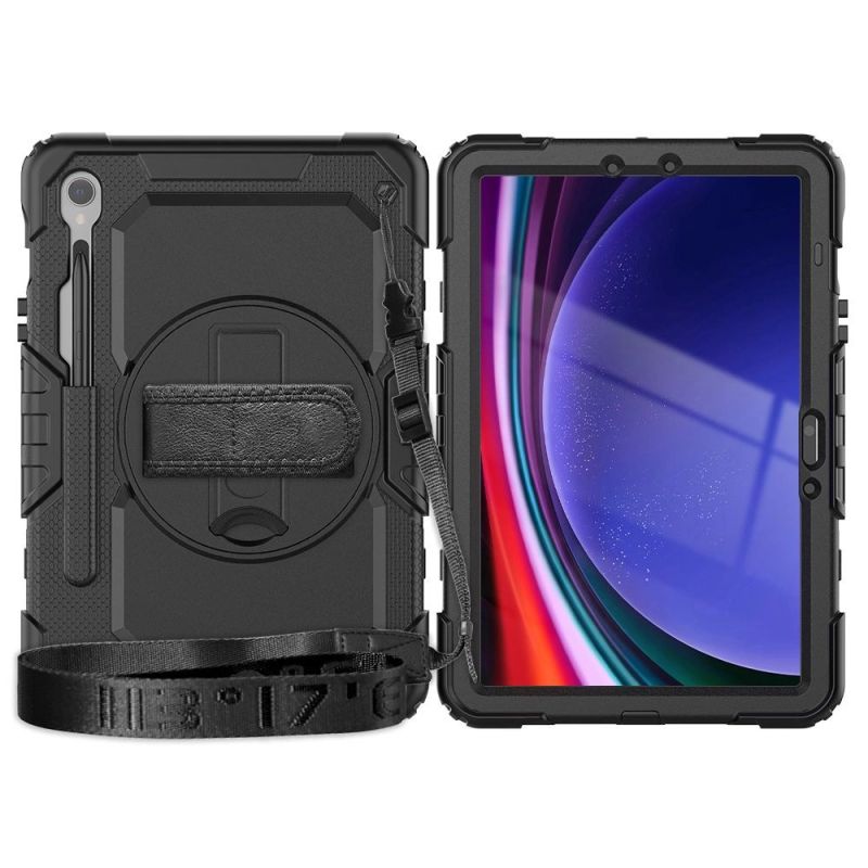 9. Tech-Protect Solid360 Hülle für Samsung Galaxy Tab S9 FE 10,9" X510 / X516B - Schwarz