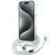 4. Karl Lagerfeld IML Choupette Head & Cord MagSafe Hülle für iPhone 13 Pro Max – transparent