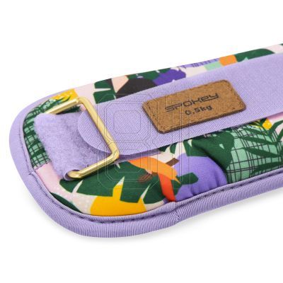 7. Spokey HOME JUNGLE Knöchel- und Handgelenkgewichte 2x 0,5 kg