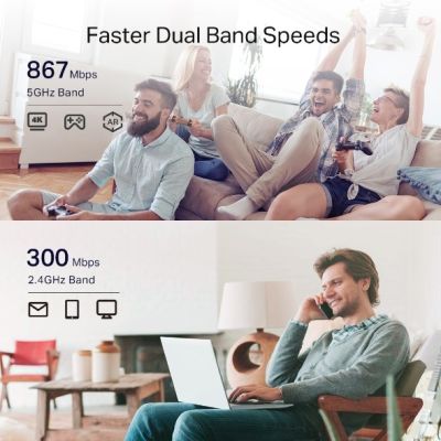5. TP-Link RE335 Netzwerk-Repeater 867 Mbit/s Weiß