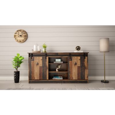 4. Kommode 160x80x35 GRANERO, altes Holz