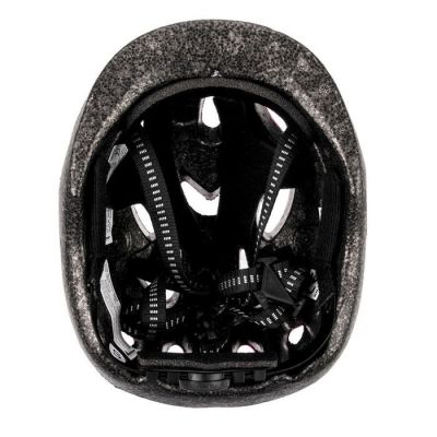 6. Meteor HB6-5 Junior 23246 Weißer Fahrradhelm mit Blumenmuster