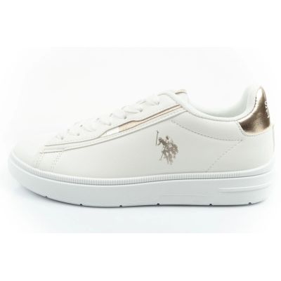 2. US Polo Assn Sportschuhe, Sneaker für Damen, modisch, bequem, weiß