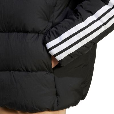 5. adidas Essentials Climawarm 3-Streifen Puffer Daunenjacke mit Kapuze M JM4165