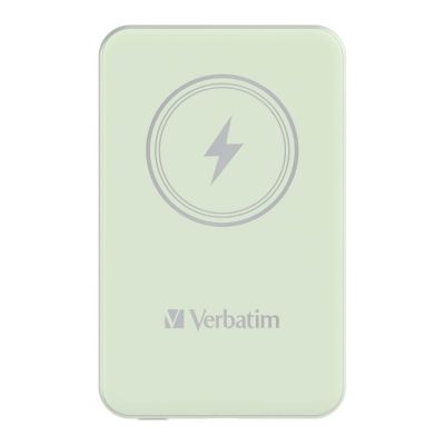 8. Verbatim Charge 'n' Go Lithium-Polymer-Akku (LiPo) 10000 mAh, kabellos aufladbar, Grün