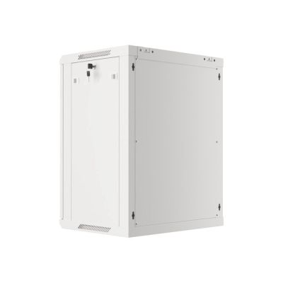 5. Lanberg WF01-6415-10S Rack-Schrank (770 mm / 600 mm / 450 mm; Wandmontage; grau)