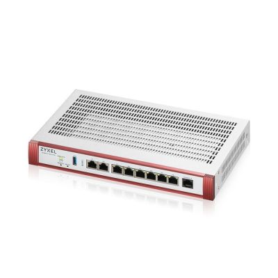 Zyxel USGFLEX200H Firewall-Bundle (+1 Jahr Gold-Sicherheitspaket) 8x WAN/LAN SPI Firewall: 6500 Mbit/s max. IPsec VPN: 100