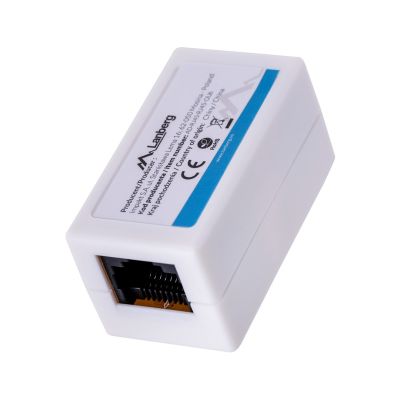 LANBERG Netzwerkverbinder 2x RJ45 CAT.6 UTP AD-RJ45-RJ45-OU6
