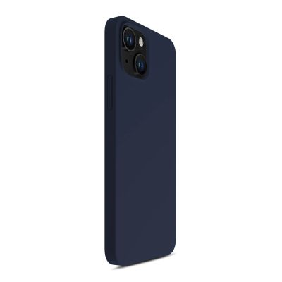 2. 3mk Silikonhülle für iPhone 15 Plus – Marineblau