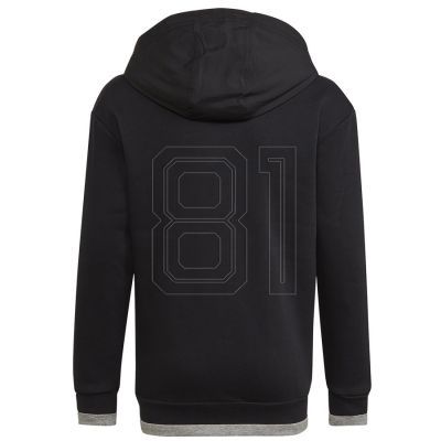 4. Adidas Fleece Full-Zip Hoody Jr HN6182 Sweatshirt