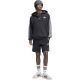 6. adidas Essentials Fleece-Kapuzenjacke für Herren mit 3 Streifen und durchgehendem Reißverschluss, Schwarz, KY6559