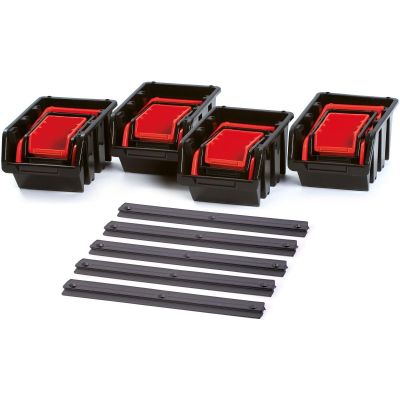 8. KISTENBERG Werkstatt-Container-Set, 16-teilig