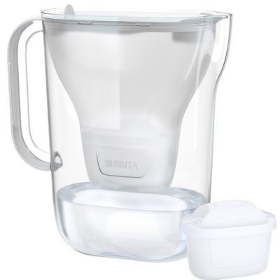 2. Brita Style Essential Filterkanne + 3 MaxtraPro PP-Kartuschen (weiß)