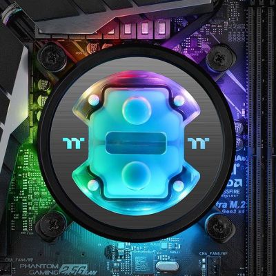 3. THERMALTAKE PACIFIC W7 PLUS TRANSPARENT PLUS RGB-LED-Softwaresteuerung CL-W279-CU00SW-A