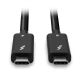 4. Lindy 31121 Thunderbolt-Kabel 2 m 40 Gbit/s Schwarz