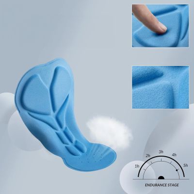 2. Rockbros RK20044XL Atmungsaktive Radhose mit XXXXL-Sitzpolster – Schwarz