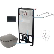 6-in-1 Unterputz-WC-Set