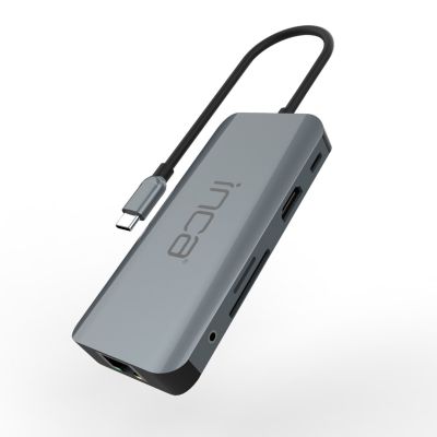 5. Inca ITPC-10TX USB-Typ-C Hubs und Konzentratoren 5000 Mbit/s Grau
