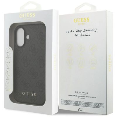 8. Guess 4G Classic Hülle für iPhone 17 - Schwarz