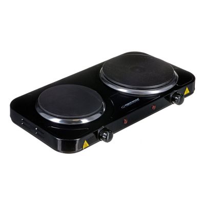 28. ESPERANZA Elektroherd Yellowstone 1500W + 1000W Schwarz EKH014K