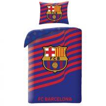 FC Barcelona Baumwollbettwäsche-Set 140x200 + 70x90 cm FCB-4522BL