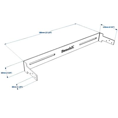 4. MONTAGEHALTERUNGEN WH1+S4 FÜR BENCHK-Sprossenwände DER SERIE 1