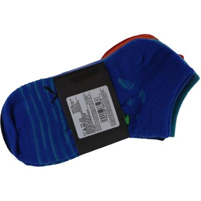 2. Skechers 6er-Pack Jungen-Socken ohne Frottee, niedrig geschnitten, S115172-RDMT, mehrfarbig, 31–34