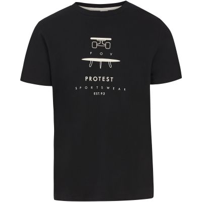 Herren-T-Shirt PROTEST PRTAndros, schwarz