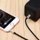 13. Baseus Yiven M30 Stereo AUX 3,5 mm Audiokabel Stecker Miniklinke 1m silber-schwarz (CAM30-BS1)