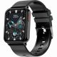 5. Smartwatch Gravity Black 2 Armbänder GT17-7