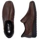 5. Rieker 47259-27 bequeme braune Damen-Lederschuhe