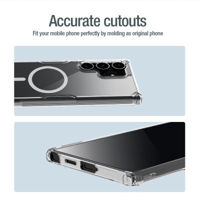 19. Nillkin Nature Pro Panzerhülle mit Magnetring für Samsung Galaxy S24 Ultra – weiß