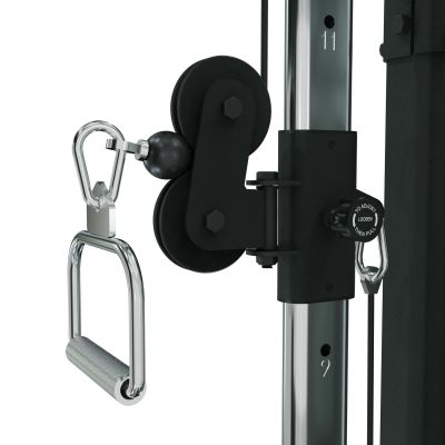 5. VIRTUFIT CC100 KABELÜBERGREIFEND - DOPPELTE VERSTELLBARE SEILROLLE - FUNKTIONSTRAINER