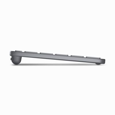 3. Lenovo ZG38C05820 Universal-Tastatur mit USB und Bluetooth, QWERTZ-Tastatur (US-Englisch), Grau