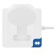 8. Hyper HyperDrive Flex MagCharge USB-C Hub, Weiß/Blau