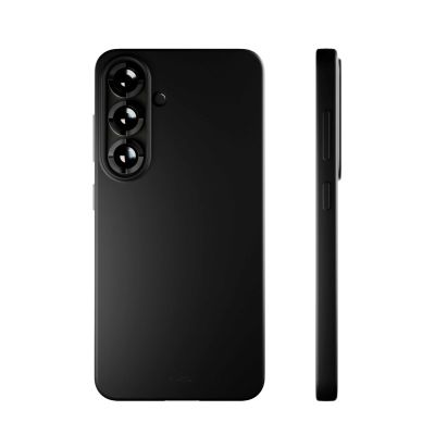 2. Puro Icon Silikonhülle für Samsung Galaxy S25 – Schwarz