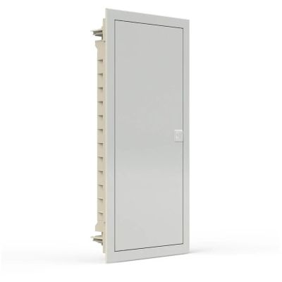 10. Einbaugehäuse aus Kunststoff mit Metalltür, flächenbündig, Schutzart IP40, 5 Reihen, 60 Module, Noark PM