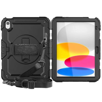 5. Tech-Protect Solid360 Hülle für iPad 10,9" 2022 - Schwarz